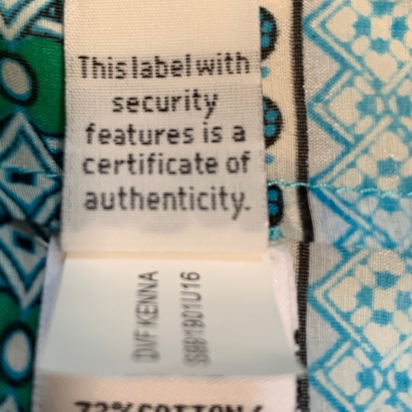 NWOT Diane Von Furstenberg Kenna pleated top - Picture 5 of 8